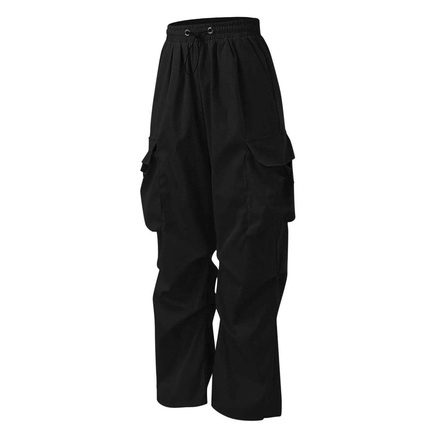 Streetwear Hip Hop Joggers Cargo Pants Men Multi-Pocket Elastic Waist Harem Trousers Male Harajuku Casual Woman Sweatpants